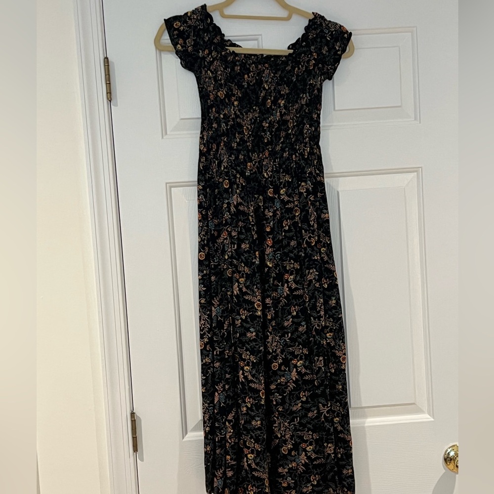 Kimchi Blue Black Floral Dress